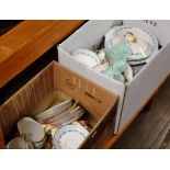 2 BOXES WITH QUANTITY ROYAL GRAFTON TEA & DINNER WARE