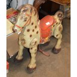 VINTAGE TIN PLATE HORSE