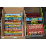 2 BOXES WITH VARIOUS VINTAGE ANNUALS