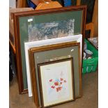 QUANTITY FRAMED PICTURES