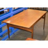 MID-CENTURY DANISH TEAK DINING TABLE