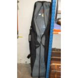 3 VARIOUS SNOWBOARDS WITH CARRY CASE