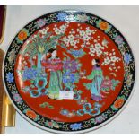 14½" DIAMETER JAPANESE POTTERY CHARGER