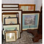 COLLECTION OF VARIOUS MILITARY THEMED FRAMED PICTURES