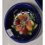 7½" DIAMETER MOORCROFT POTTERY DISH