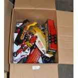 BOX WITH VARIOUS MODEL VEHICLES