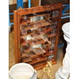 CHINESE STYLE WALL MOUNTING DISPLAY CABINET