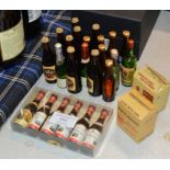 A SELECTION OF VARIOUS NOVELTY ALCOHOL MINIATURES