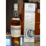 CRAGGANMORE 12 YEAR OLD SPEYSIDE SINGLE MALT SCOTCH WHISKY, WITH PRESENTATION BOX - 70CL, 40% VOL