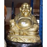 LARGE GILT BUDDHA DISPLAY