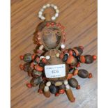 NOVELTY TRIBAL STYLE DOLL DISPLAY