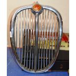 VINTAGE JAGUAR CAR GRILL