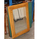 FOLDING CARDS TABLE & WOODEN FRAMED WALL MIRROR