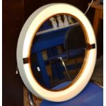 RETRO ILLUMINATED CIRCULAR WALL MIRROR