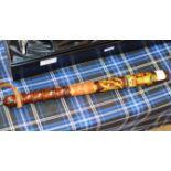 PAINTED COATBRIDGE POLICE TRUNCHEON