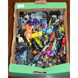 BOX WITH VARIOUS MODEL VEHICLES