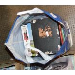 BAG WITH QUANTITY VARIOUS DVDS