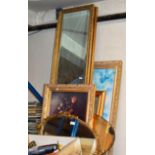 VARIOUS MIRRORS & PICTURES