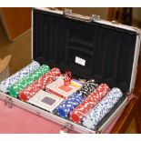 POKER SET - AS NEW