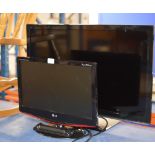 PANASONIC 32" LCD TV & LG 19" LCD TV