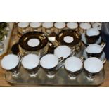 TRAY WITH QUANTITY ROYAL STANDARD TEA WARE