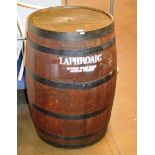 LAPHROAIG WHISKY CASK / BARREL