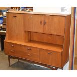 1970S TEAK LOUNGE UNIT