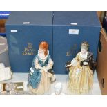 2 ROYAL DOULTON LIMITED EDITION FIGURINES, WITH BOXES & CERTIFICATES