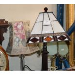 3 VARIOUS TABLE LAMPS AND SHADES