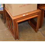 NEST OF 3 TEAK G PLAN TABLES