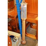 MODERN STICK BAROMETER THERMOMETER