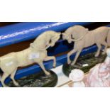 PAIR OF HORSE DOOR STOPS