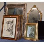 ASSORTED MIRRORS & PICTURES