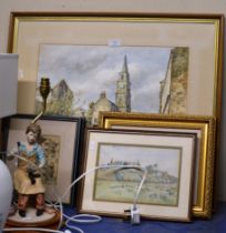 ASSORTED FRAMED PICTURES, WATERCOLOURS ETC