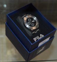 FILA GENTS WRIST WATCH WITH PRESENTATION BOX