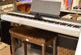 CASIO PX-120 KEYBOARD WITH STOOL