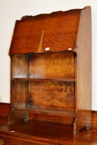 OAK BUREAU BOOKCASE