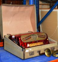 HOHNER ACCORDION WITH CARRY CASE