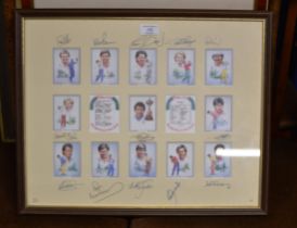 FRAMED RYDER CUP DISPLAY