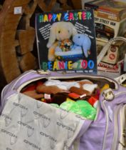 BAG WITH VARIOUS BEANIE BABIES