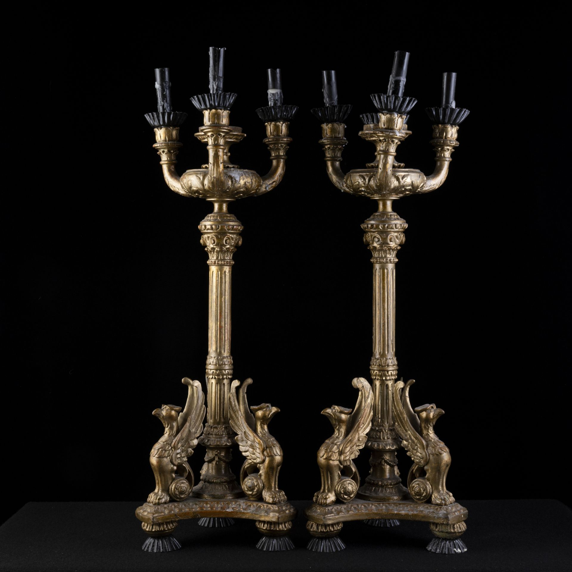 Coppia di candelabri