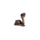 Netsuke raffigurante un serpente