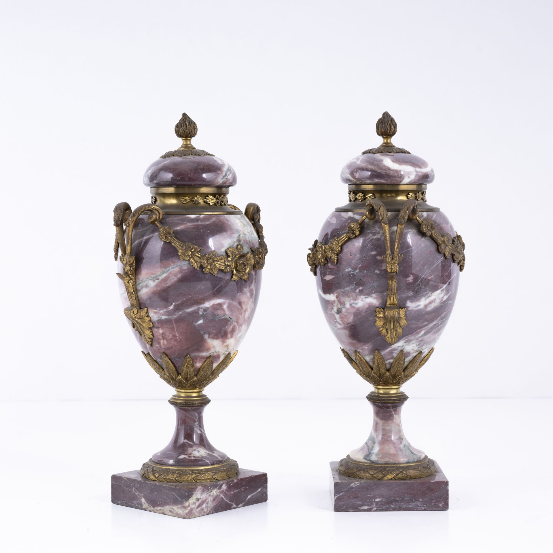 Coppia di vasi in stile Napoleone III - Image 4 of 8