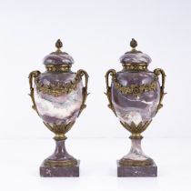 Coppia di vasi in stile Napoleone III