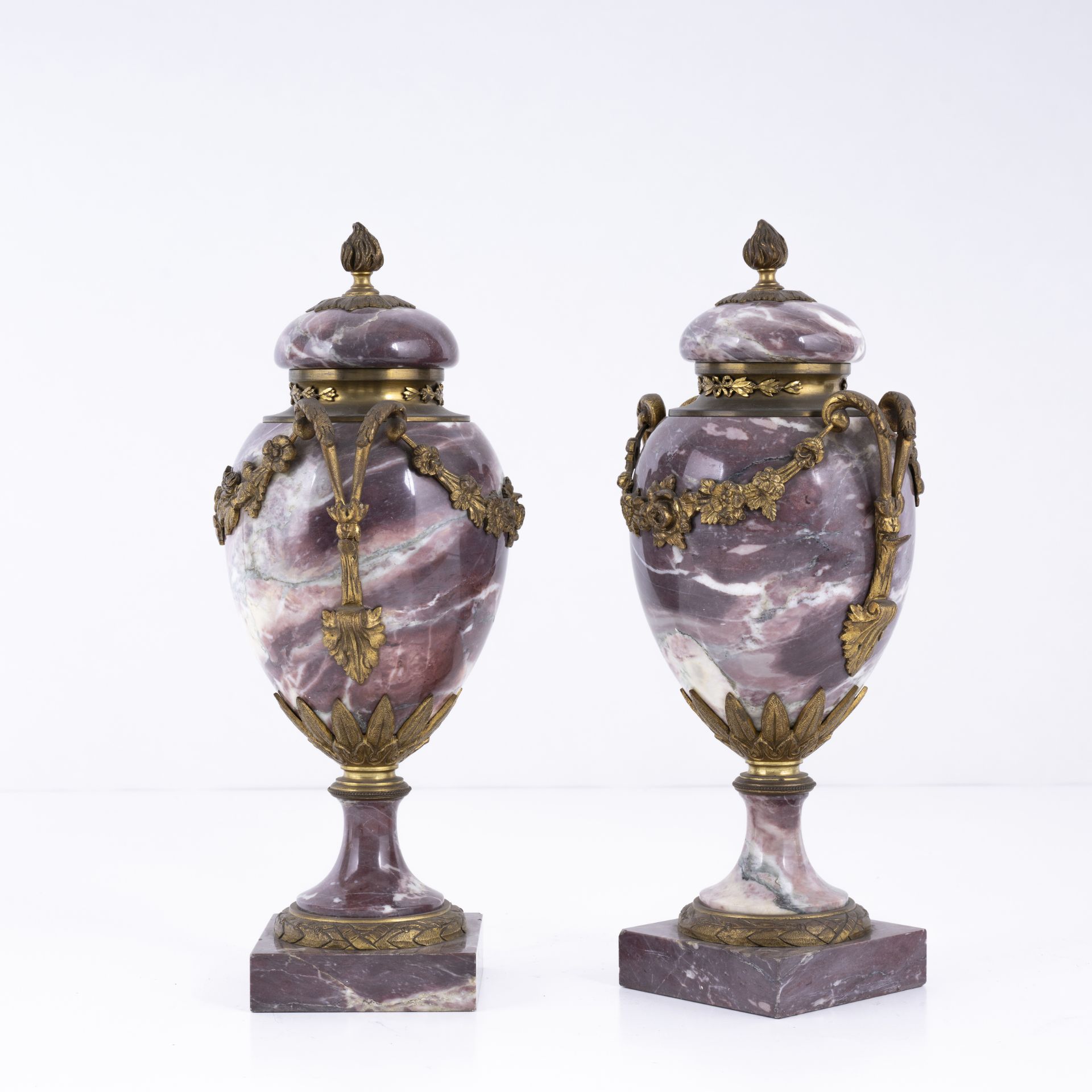 Coppia di vasi in stile Napoleone III - Image 6 of 8