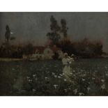 § SIR FRANK BRANGWYN R.A., R.W.S., R.B.A. (BRITISH 1867-1956) EVENING AMONG THE LILIES, SOUTH AFRICA