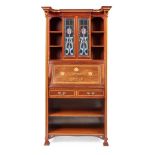 ENGLISH BUREAU BOOKCASE, CIRCA 1905