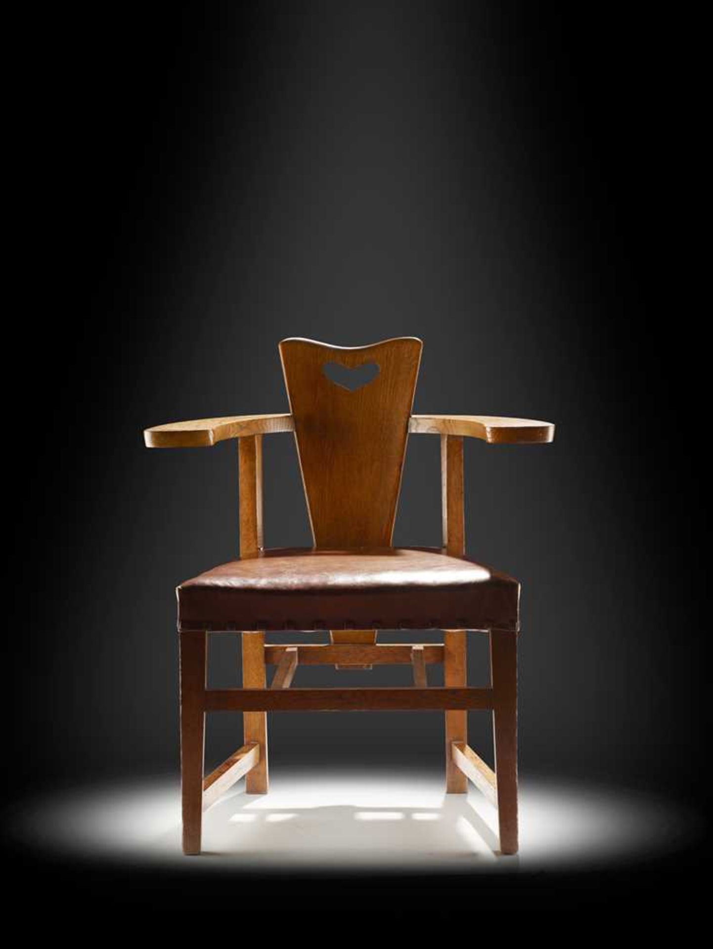 GEORGE WALTON (BRITISH 1867-1933) 'ABINGWOOD' ARMCHAIR, CIRCA 1900 - Image 7 of 14