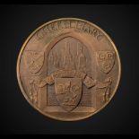 GILBERT BAYES (BRITISH 1872-1953) QUEEN MARY MEDAL, 1936