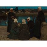 § WILLIAM LEE HANKEY R.W.S. (BRITISH 1869-1952) ETAPLES, FISHERWOMAN